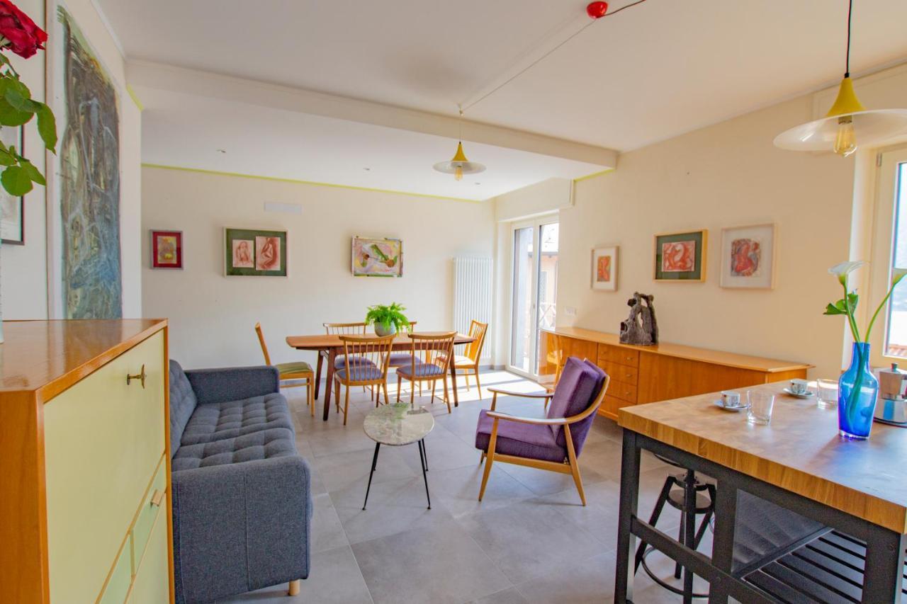 Apartamento Il Punto Rosso Nesso Exterior foto